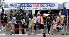 오후 6시까지 코로나 1446명 확진…어제보다 215명 적어