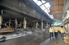 “시장 전체가 불덩어리”…영덕 전통시장 화재로 점포 48곳 전소