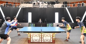 300석 전용 경기장, 세계 첫 무인 중계… 94일간 올탁구나