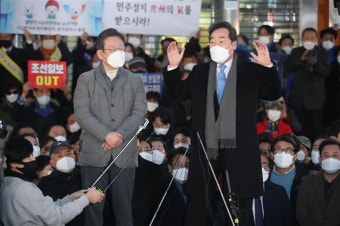이재명 “광주가 낳은 사회적 아들…박정희, 전라도 소외시켜”(종합)