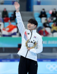김민석, 스피드스케이팅 1500ｍ 값진 동메달…한국 첫 메달