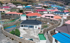 내려다 봄 짜릿한 섬