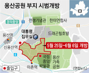120년 만에… 대통령실 앞 용산공원 25일 시범 개방
