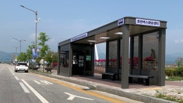 폭염·한파·미세먼지 걱정 뚝…춘천 스마트 버스정류장 구축