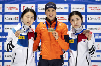 쇼트트랙 월드컵 1500m 샛별 김길리 금메달, 최민정은 동메달