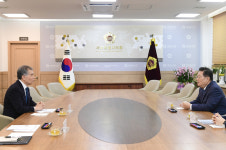 김현기 대한민국시도의회의장협의회 회장, 우동기 국가균형발전위원장 면담
