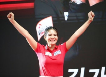 꿩 잡는 건 매, 스롱 피아비 ‘디펜딩 챔프’ 김가영 제치고 “내가 월드 챔피언”