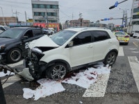 수원에서 SUV 차량이 전동 킥보드 들이받아…50대 여성 1명 사망