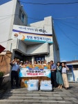 순천시 향동 마중물보장협의체, 폭염극복 냉방용품 전달