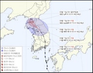 [속보] 태풍 ‘카눈’ 서울 최근접…11일 오전 평양 인근서 소멸될듯