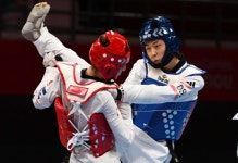 태권도 장준 ‘금빛 발차기’ [서울포토]