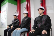 [서울포토]안전사고 체험도 미리 해봐요