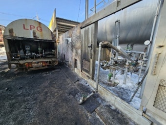 ‘평창 LPG 폭발’ 벌크로리 기사 구속