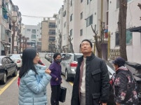 김태수 서울시의원, 공공재건축 1호 사업지 중곡아파트 현장방문