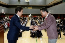 김태수 서울시의원, 남대문중학교 신입생 입학식 참석