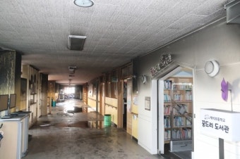 화재 피해 통영 제석초, 원격수업·학생 분산 배치 등 대책 시행