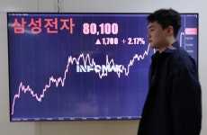 마침내 ‘8만전자’ 회복…삼성전자, 2년 8개월만에 최고치