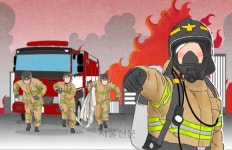 “추우면 얼어붙어”…소방관들 “숨 못 쉬겠다” 호소한 공기호흡기