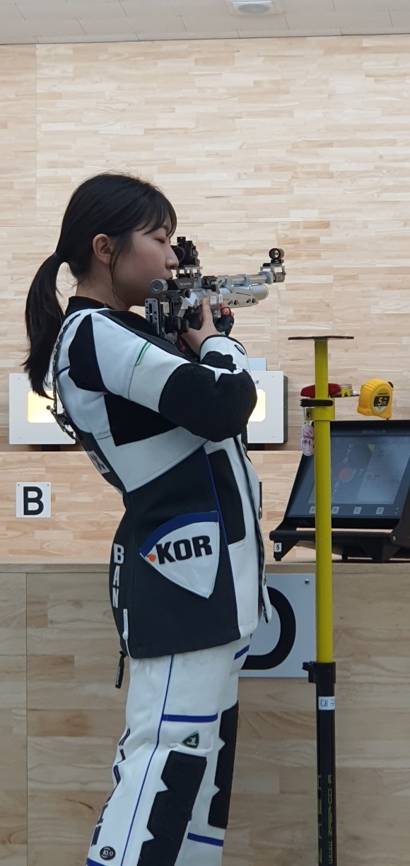 반효진, 100번째 금메달 획득으로 대구체고 환영식에 참석