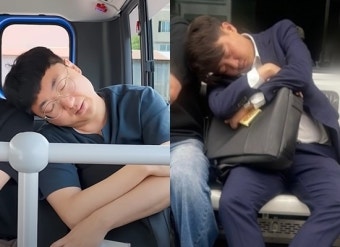 충주맨 김선태, ‘지하철 꿀잠’ 패러디…이준석 “언제든 합방하자”