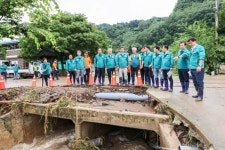 박성만 경북도의회 의장, 집중호우 피해 현장 긴급 방문