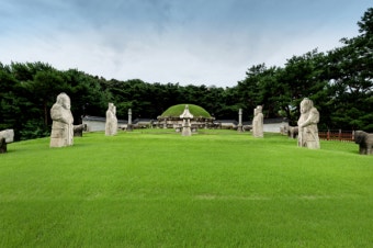 세계문화유산 선릉 훼손… 경찰, 용의자 추적 중