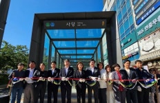 곽향기 서울시의원 “하루평균 13만명 승하차 사당역 8번 출구 에스컬레이터 개통 환영”