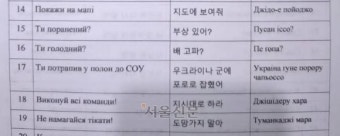 한국어로 “무기 버려!” “도망가지 마”…우크라, 북한군 생포 대비 매뉴얼 제작