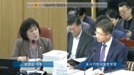 봉양순 서울시의원 “남부순환로 평탄화 공사비, 설계부실로 390억원 손실”