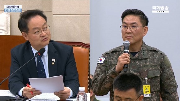 이진우 전 수도방위사령관, 윤석열 대통령 탄핵 심판에 증인 출석 계엄선포 적법하다 주장