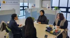 박명숙 경기도의원, 양평고등학교 긴급현안사업 업무보고 받아