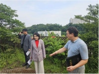 박춘선 서울시의원 “온조대왕 체육관 옥상정원 환경개선공사 완료”