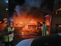 의정부 오피스텔서 방화 추정 화재…60대 용의자 체포