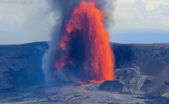 화산 폭발 더 가까이서 보려다 추락…극적으로 목숨 건진 비결 [핫이슈]
