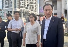 이병윤 서울시의회 교통위원장, 경동시장 사거리 우회전 신설 구간 현장점검