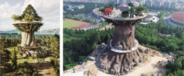 “랜드마크? 흉물!” 창원 ‘빅트리’ 원성… 지자체 조형물 또 논란