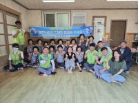 순천시 왕조1동 청년회 “여름철 경로당, 쾌적하게 지켜드려요”