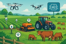 AI·로봇이 소 키우는 세상…전북도, 스마트 미래목장 만든다