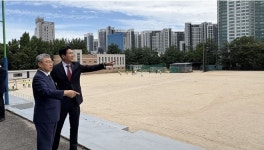 김길영 서울시의원, 서울교육감과 함께 삼성동 경기고등학교 환경 개선 위한 현장 방문