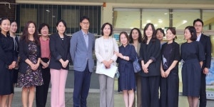 이숙자 서울시의회 운영위원장, 신반포중학교 방문 및 학교 현안 청취 간담회 실시