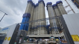 부산 우암동  ‘효성’ 아파트 공사현장서 인부 추락사고...경찰 조사중