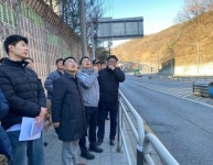 최기찬 서울시의원, 금천경찰서장과 금하로 사고 다발구간 합동 현장 점검 및 긴급대책회의 실시