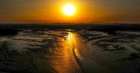 갯벌 물들인 노을, 2026 ‘빛’으로 떠오른다