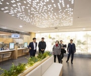 용산구 종합행정타운 민원실, 힐링정원으로 재탄생