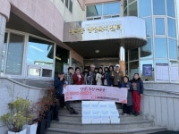 순천 매곡동마중물보장협의체, 독거노인들에게 설 맞이 정육세트 전달