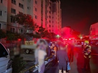 서귀포 동홍동 아파트 화재… 9명 구조, 3명 연기흡입 병원 이송