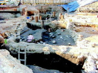 18세기 동래천으로 흐르는 수로 있었다