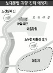 노 대통령 귀향 살림 생가 뒤편에  꾸민다