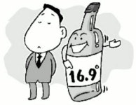 16.9도 소주 술꾼 입맛 못잡았다