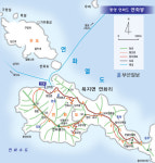 [산&산] 통영 연화도 연화봉 개념도